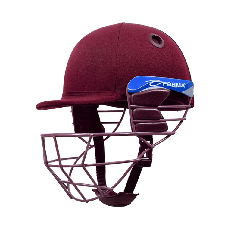 Forma Cricket Helmet - Little Master - Titanium Grill - Maroon