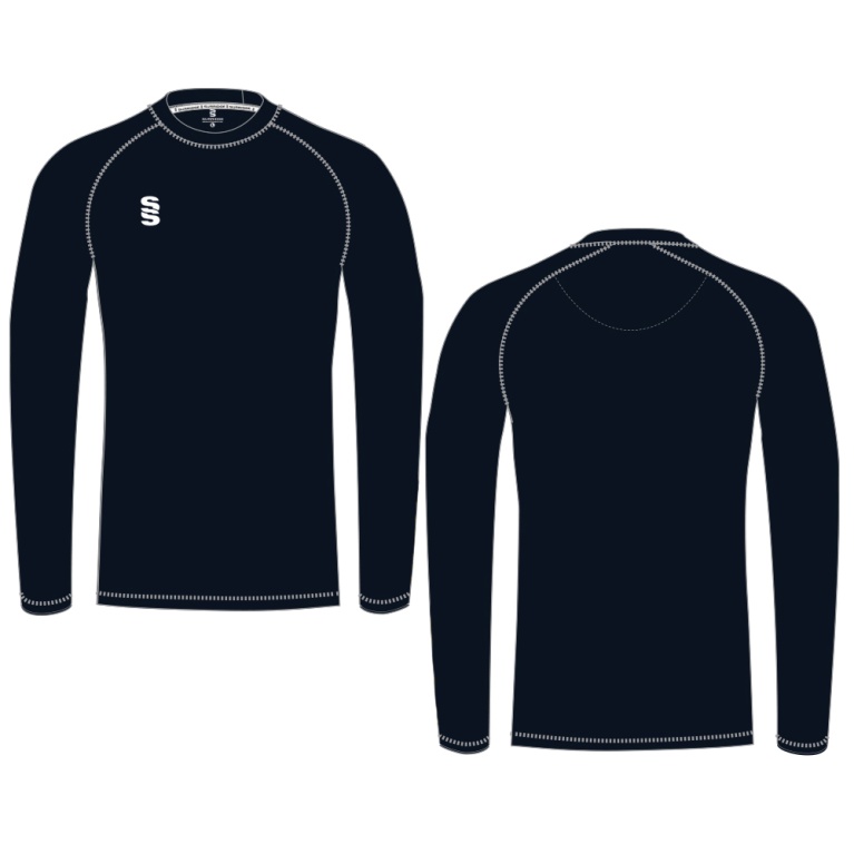 University of Chichester - Dual Long Sleeve Baselayer : Navy