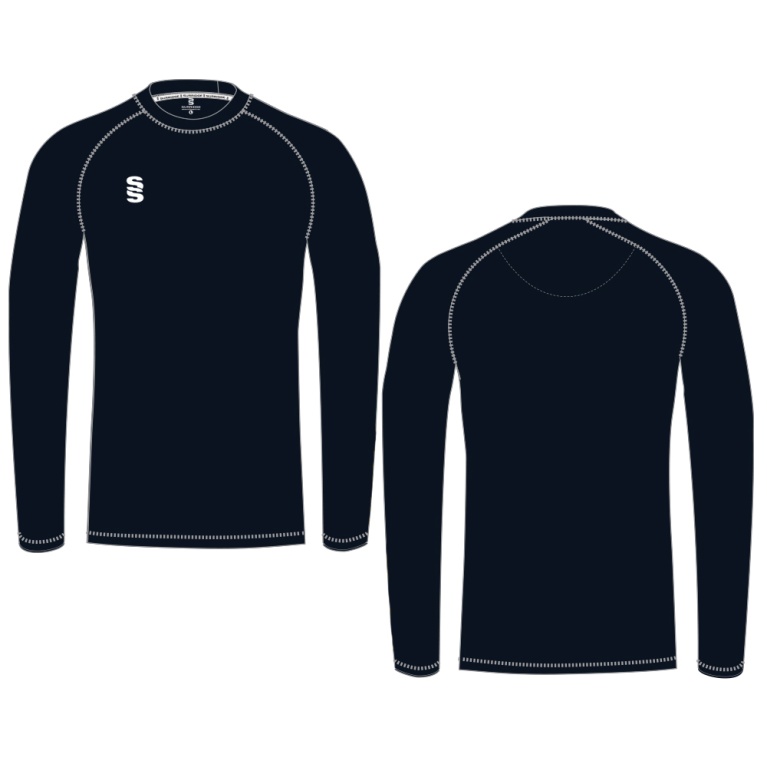 University of Chichester - Dual Long Sleeve Baselayer : Navy