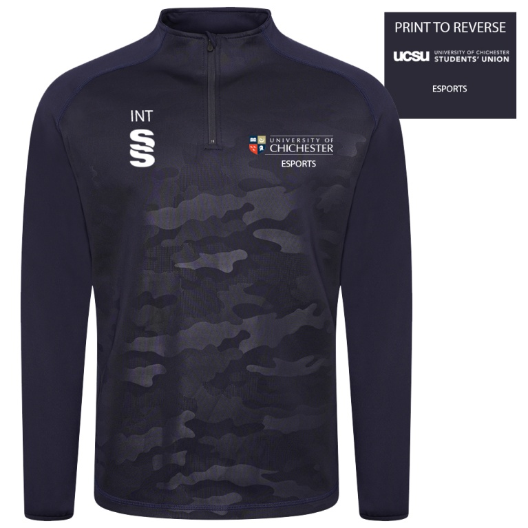 University of Chichester - Esports - Camo Performance Top