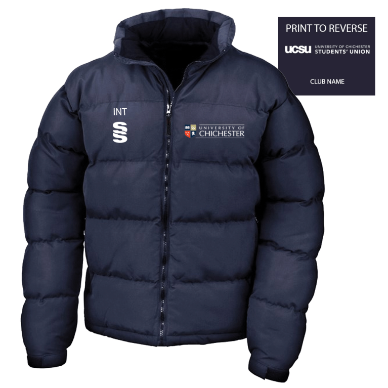 University of Chichester - Mens Puffa Jacket