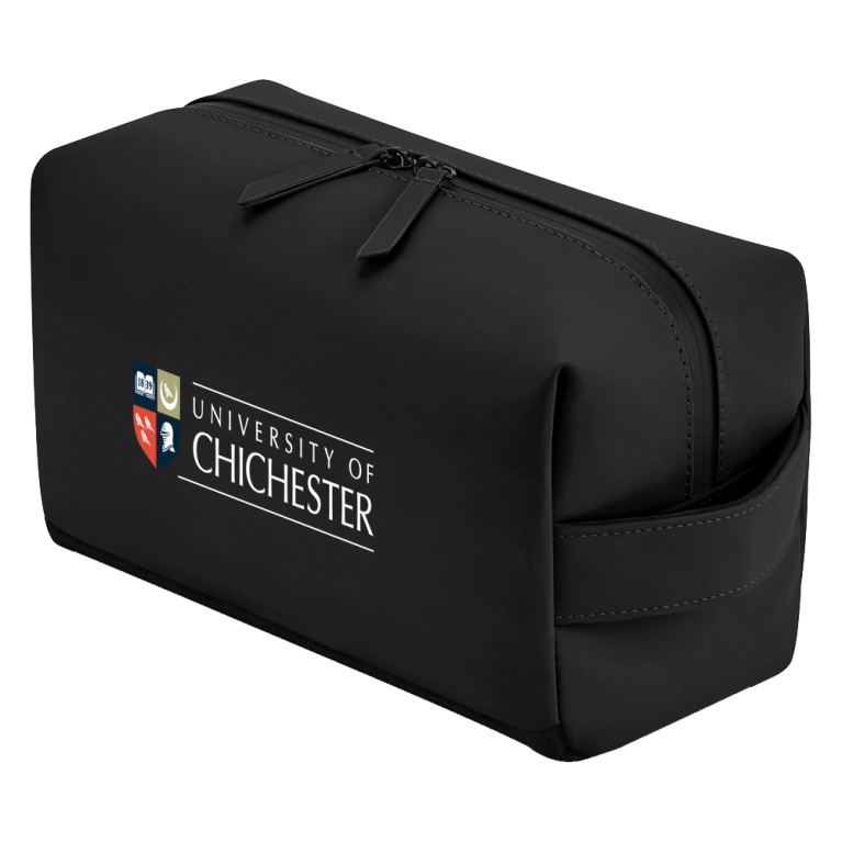 University of Chichester - TOILETRY BAG - BLACK